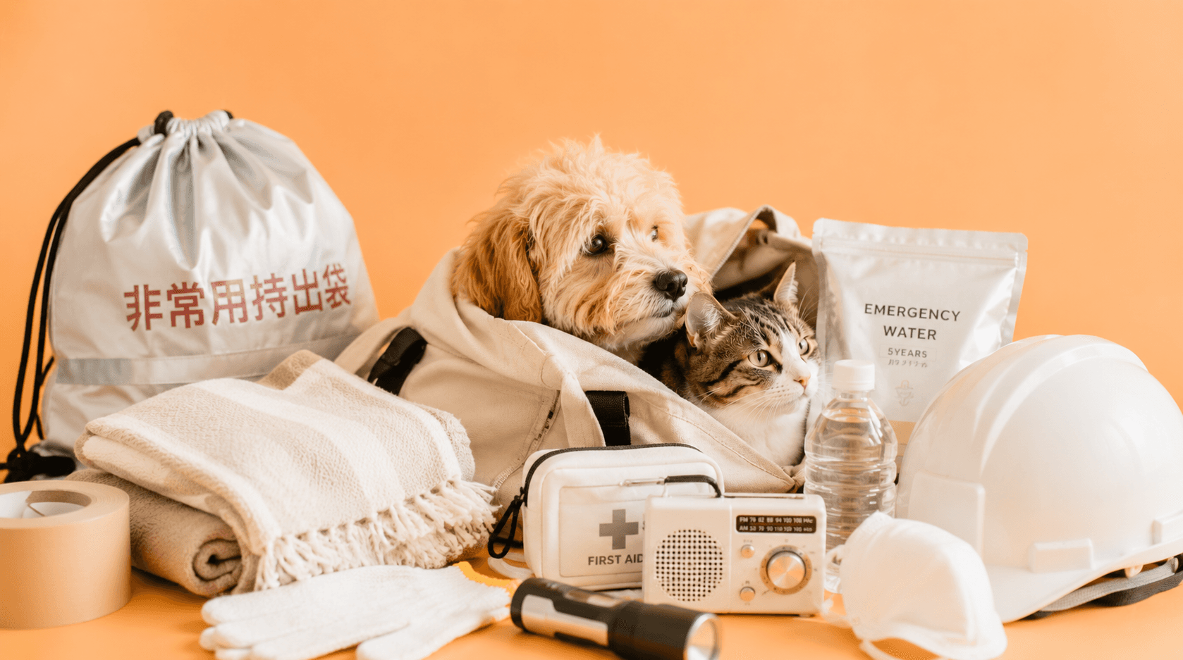犬猫の薬、災害に備えてどう準備する?備蓄と持ち出しのポイント