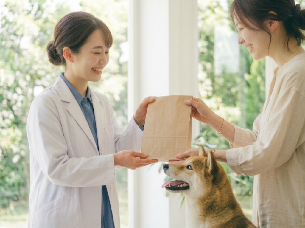 病院にも、ご自宅にも配送のイメージ